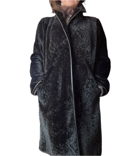 Amari Car Coat | Black