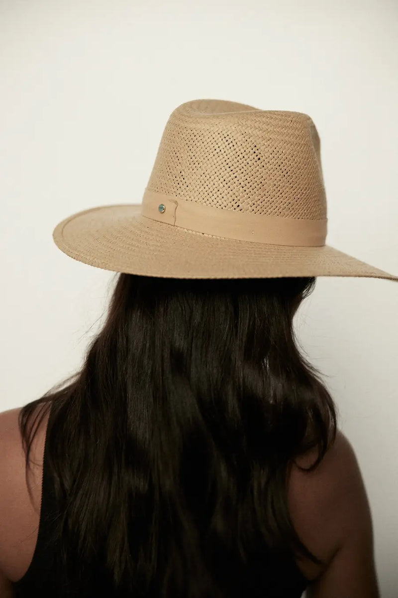 Simone Packable Hat | Sand