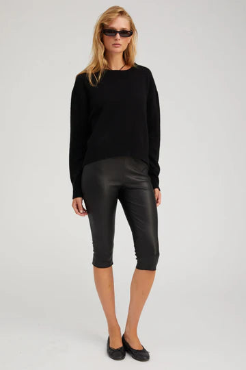 Boxy Sweater | Black