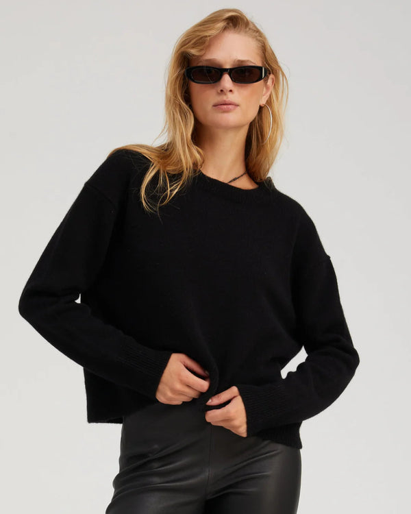 Boxy Sweater | Black