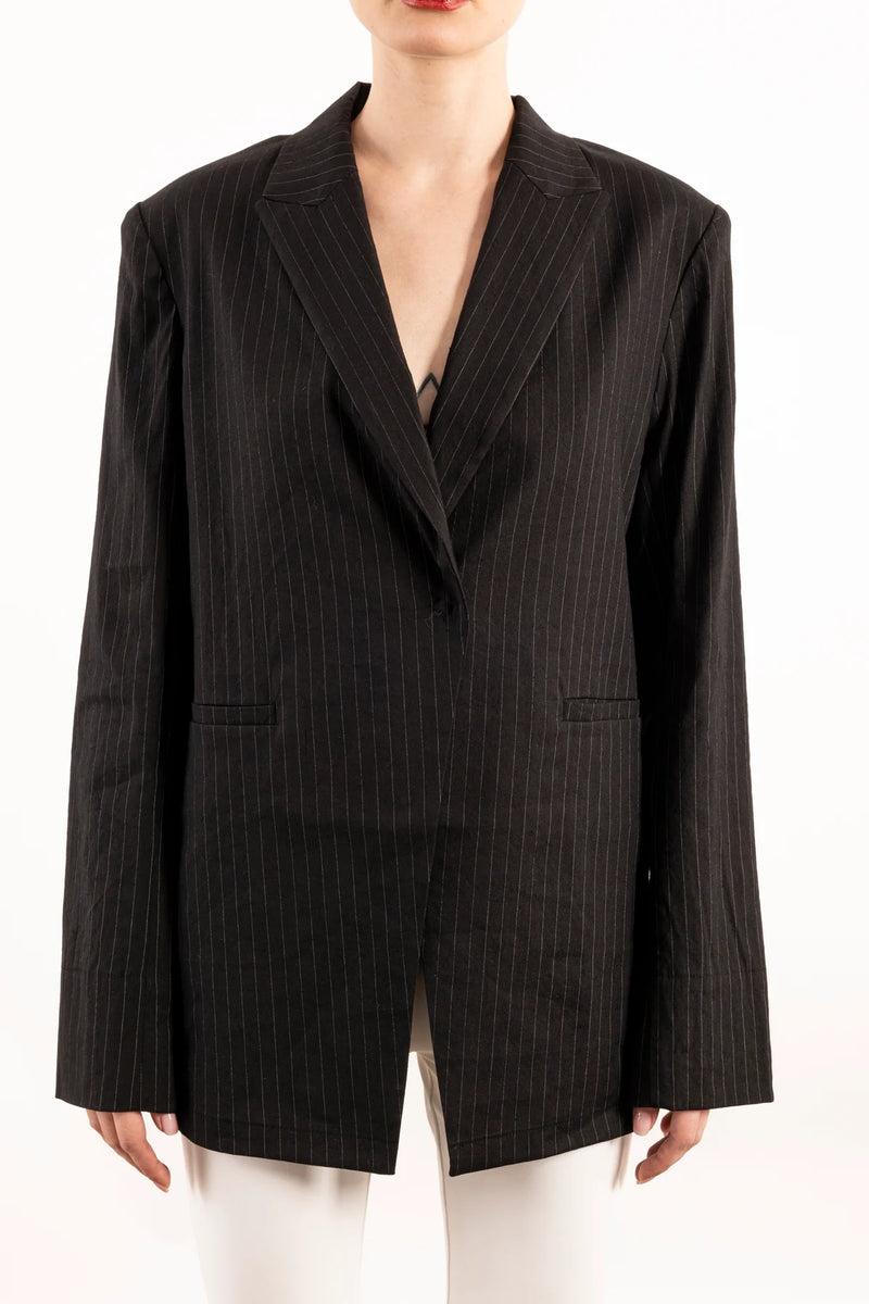 Yosemite Sheer Blazer | Black