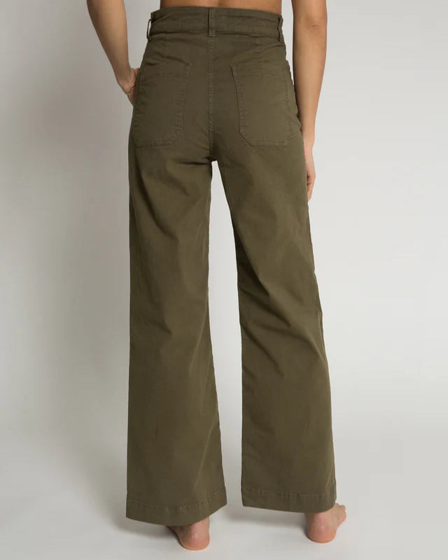 Sailor Pant - Olive Twill