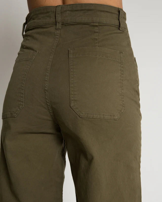 Sailor Pant - Olive Twill