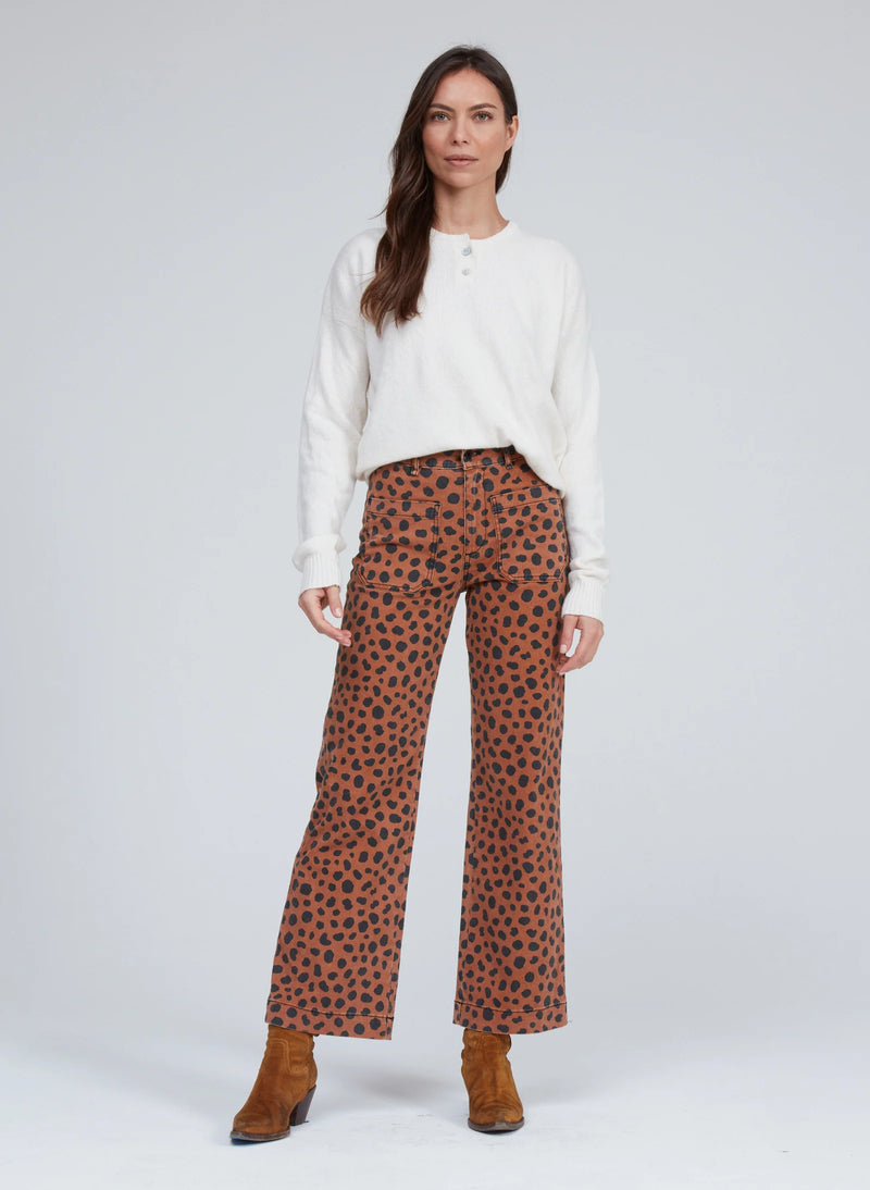 Sailor Twill Pant | Cheetah