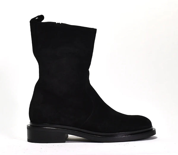 Blaize Tall Boot | Black Suede