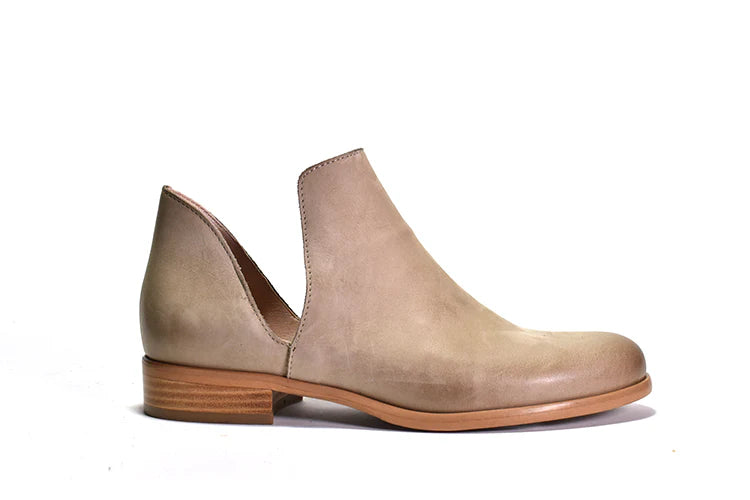 Burke Bootie | Taupe Nubuck