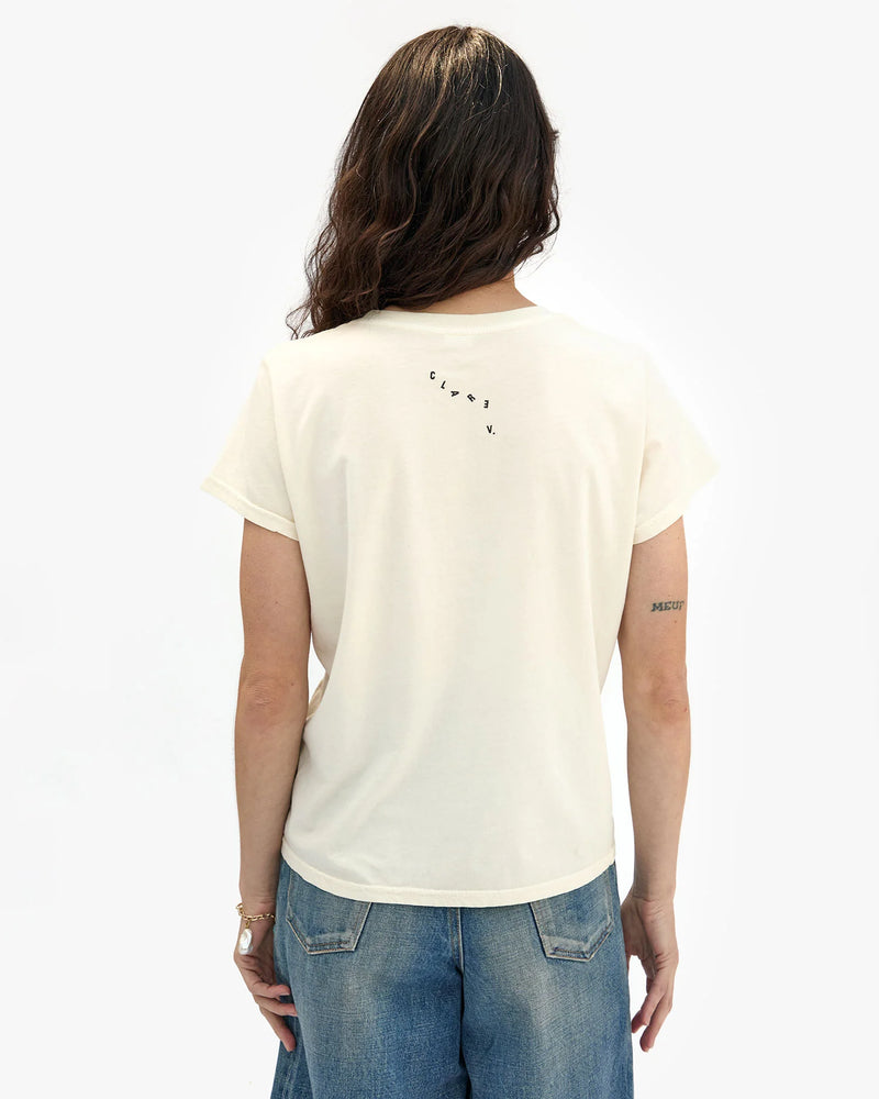 Ciao Palms Tee | Cream