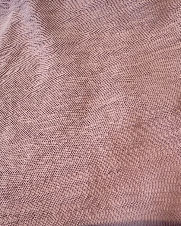 Slub Jersey SS V-Neck | Violet Breeze