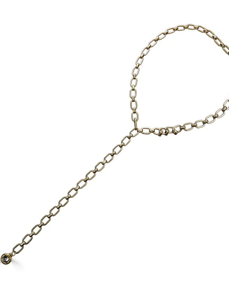 Matte Gold Chain Necklace