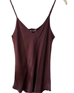 Henrietta Silk Camisole | Bordeaux