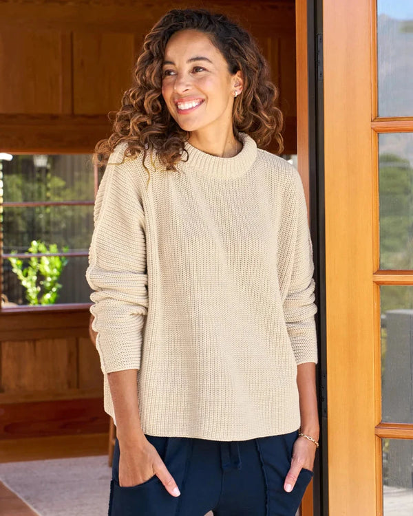 Pebble Beach Sweater | Sand