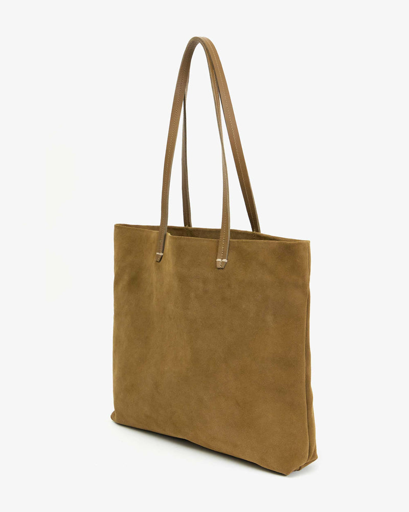 Bande Tote - Oat Suede