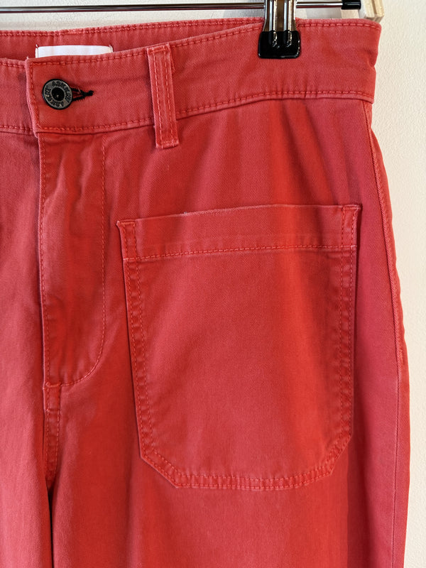 Sailor Pant - Washed Red Twill