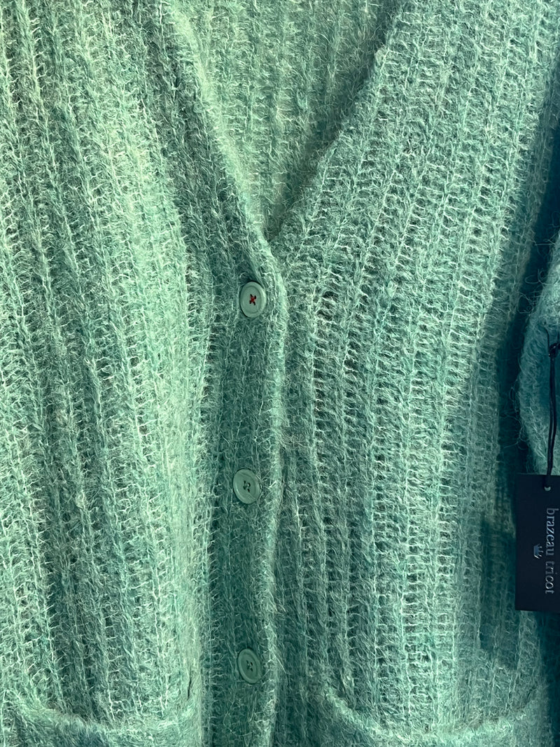 Charlotte's Web Cardigan | Spearmint