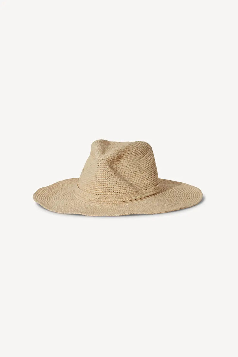 Sacha Packable Straw Hat | Natural