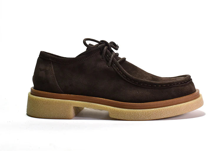 Maya Lug Sole Walabee | Chocolate