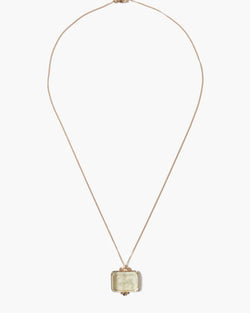 14K Gold Aries Necklace