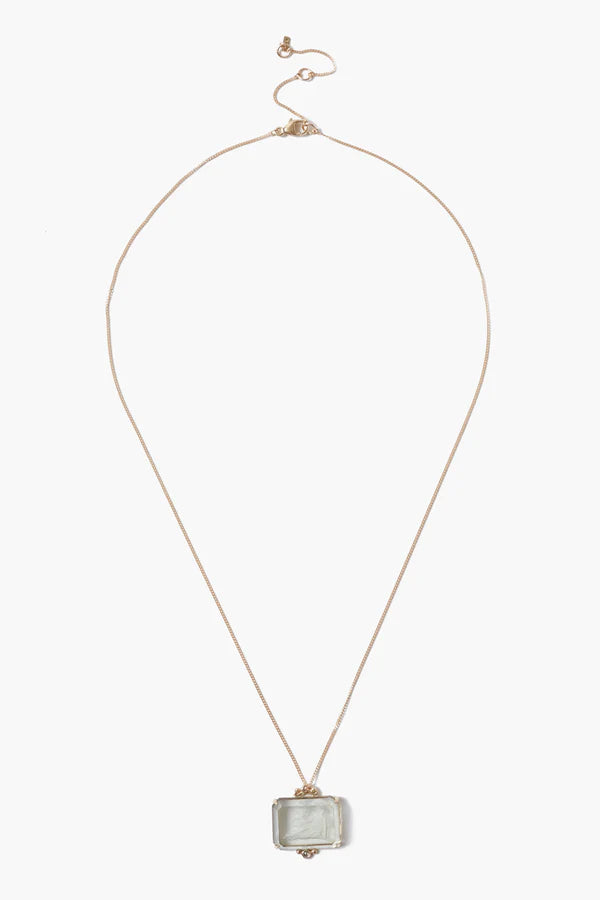 14K Gold Virgo Necklace