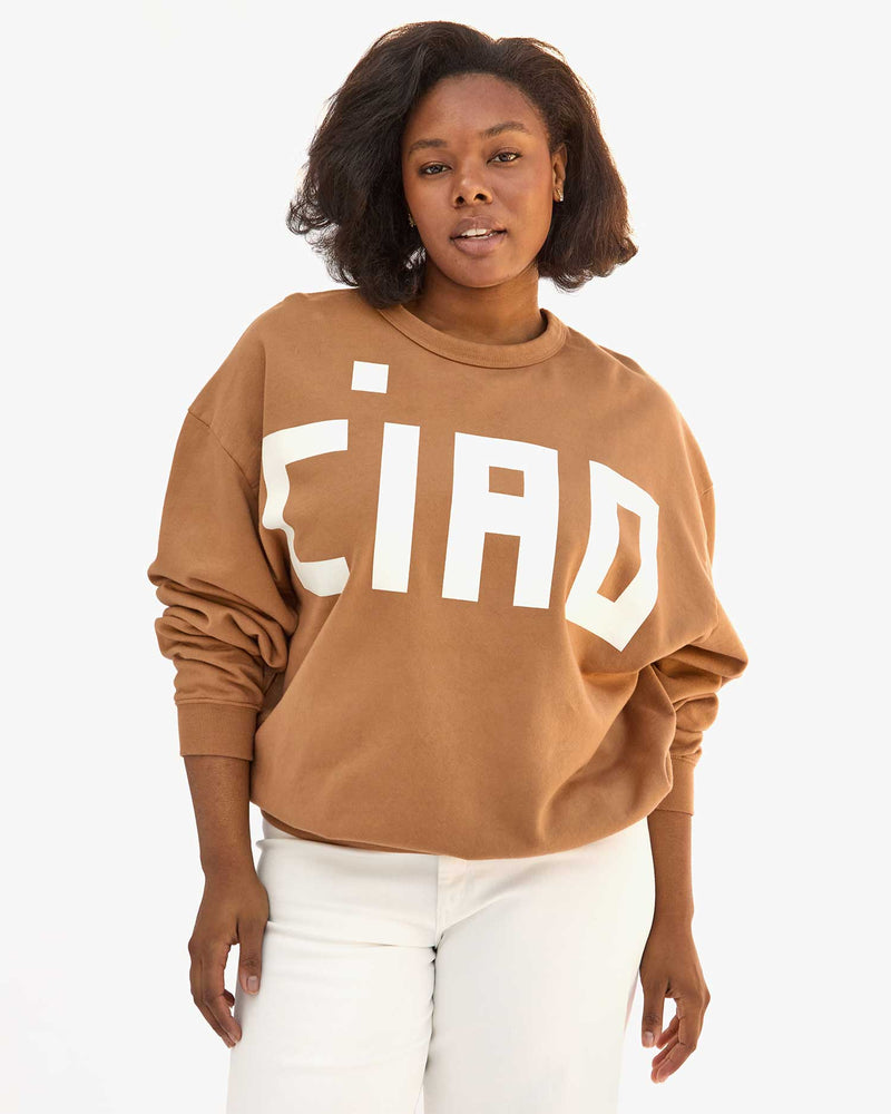 Ciao Oversize Sweatshirt | Nutmeg