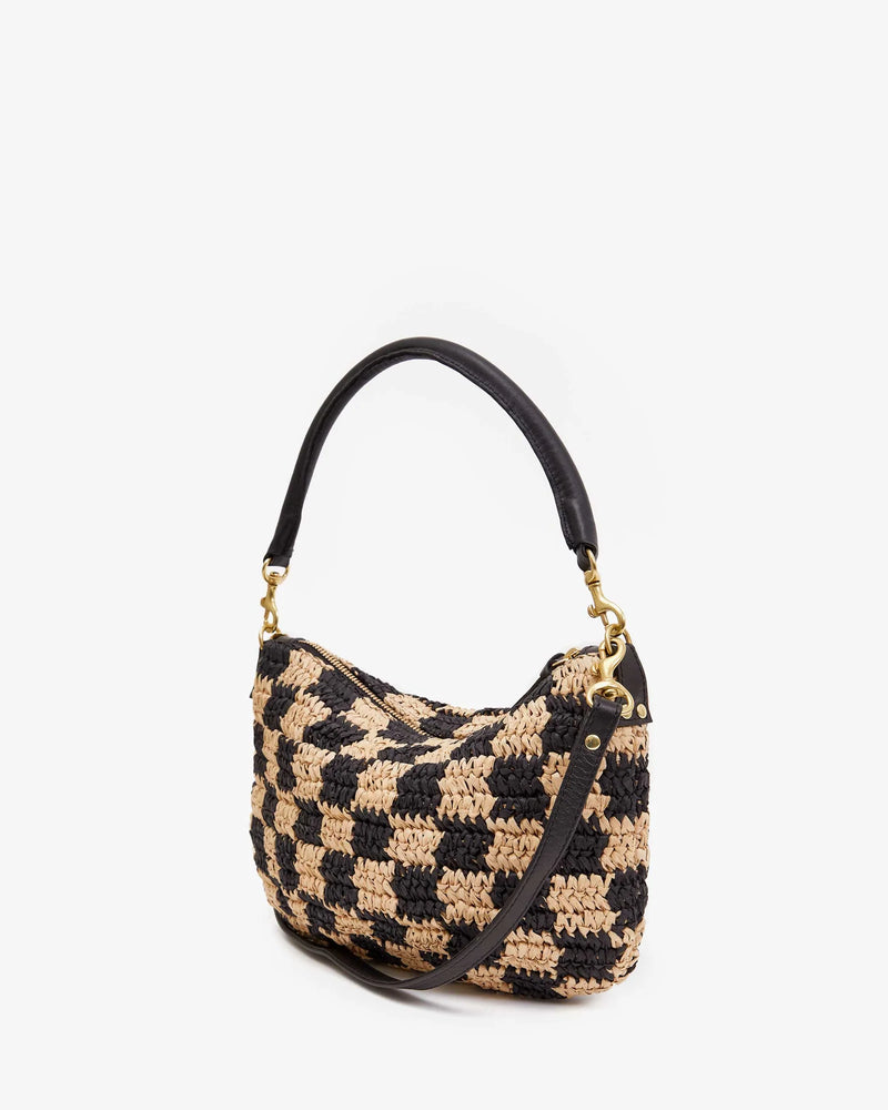 Petite Moyen | Checker Raffia