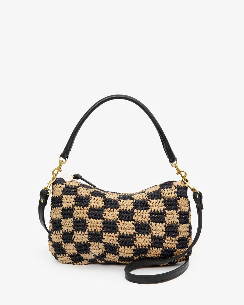 Petite Moyen | Checker Raffia