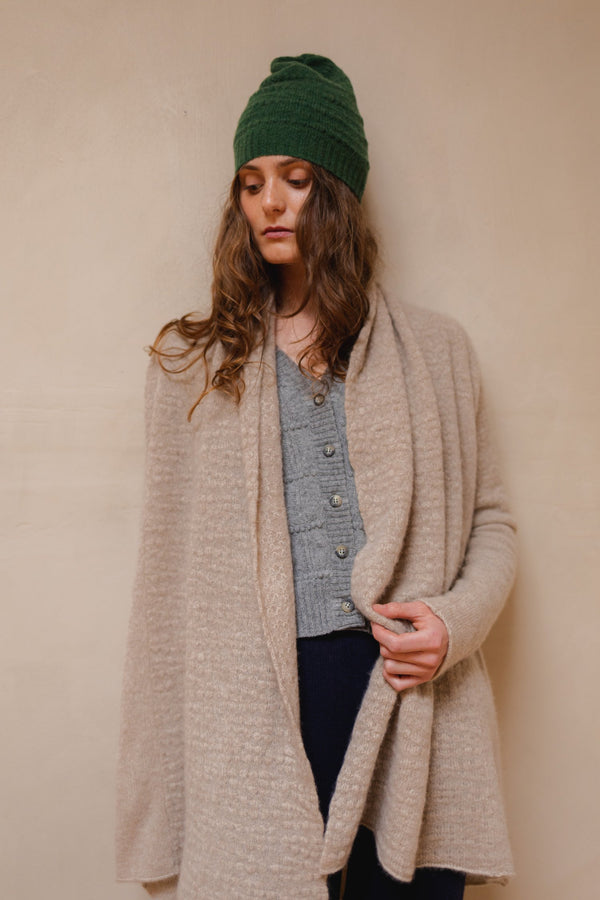 Shawl Cardigan | Oatmeal