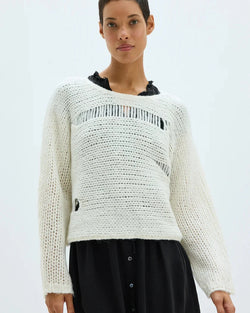 Quinn Pullover | Ivory