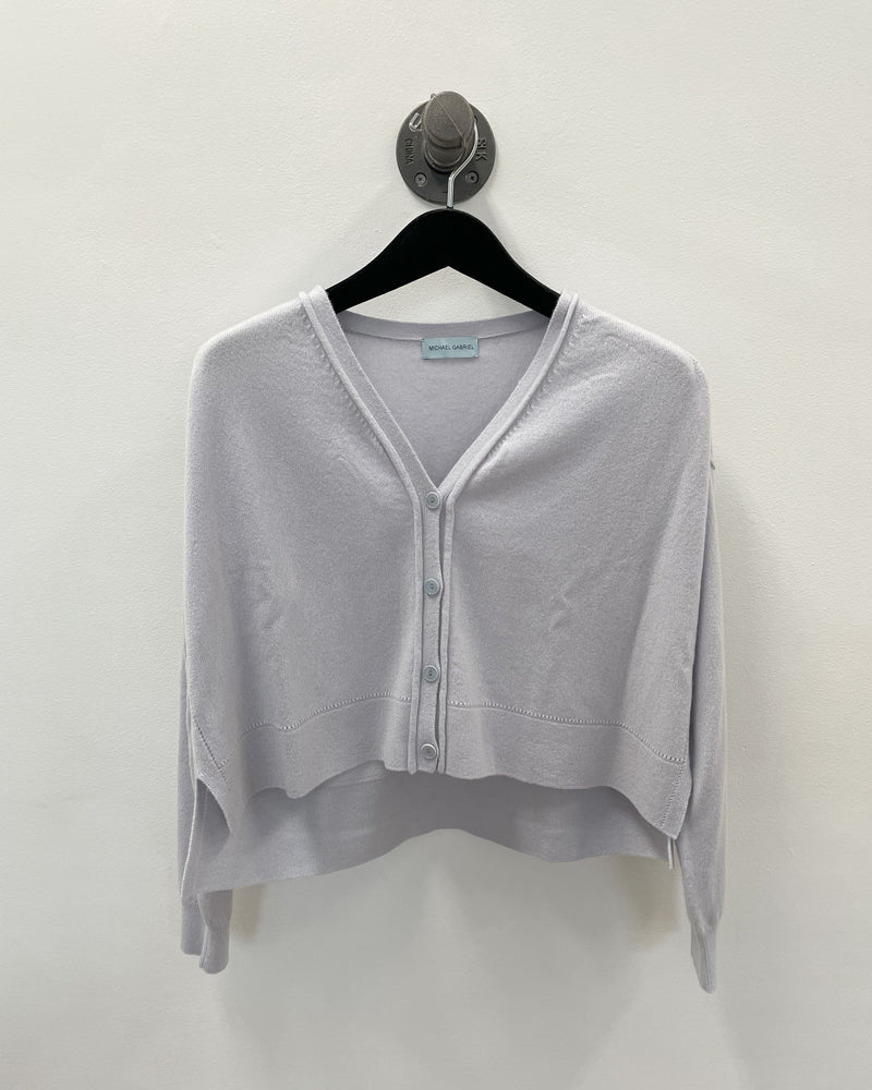 Cropped Pointelle Cardigan | Potash