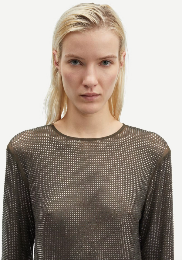 Samagda Top | Black Olive