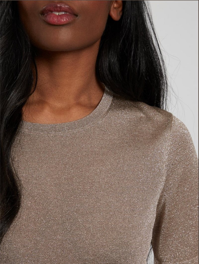 Metallic SS Round Neck | April Moon