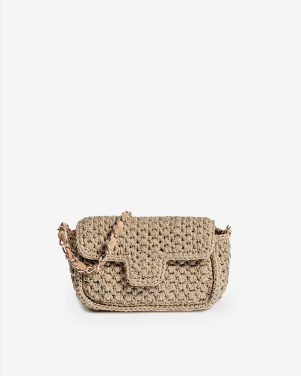 Baby Fenice Crossbody Bag | Gold