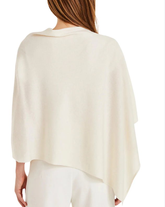 Dalia Poncho | Blanc