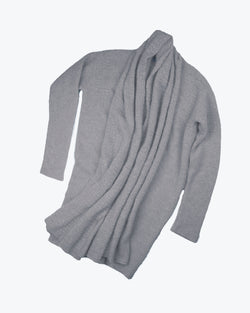 Shawl Cardigan | Ash Grey