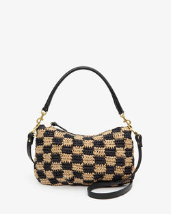 Petite Moyen | Checker Raffia