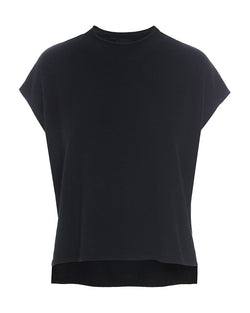 Sleeveless Cashmere Tank | Black