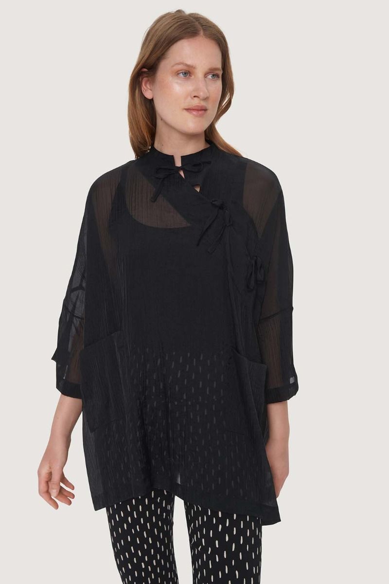 Sheer Tunic | Black