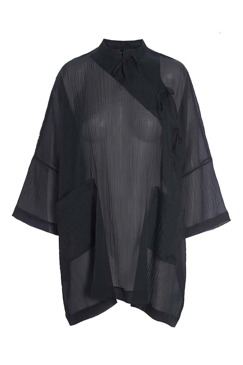 Sheer Tunic | Black