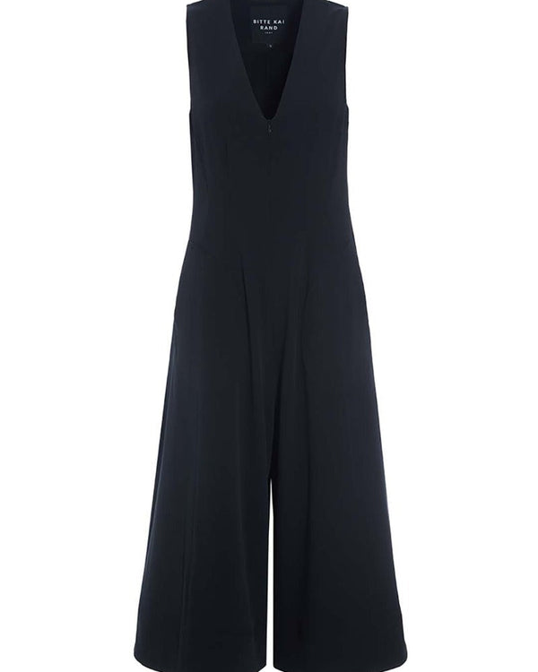 Whipstitch Jumpsuit | Black