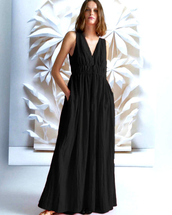 Greek Inspired Dress | Black