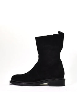 Blaize Tall Boot | Black Suede