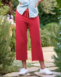 Catherine Favorite Sweatpant | Double Decker Red