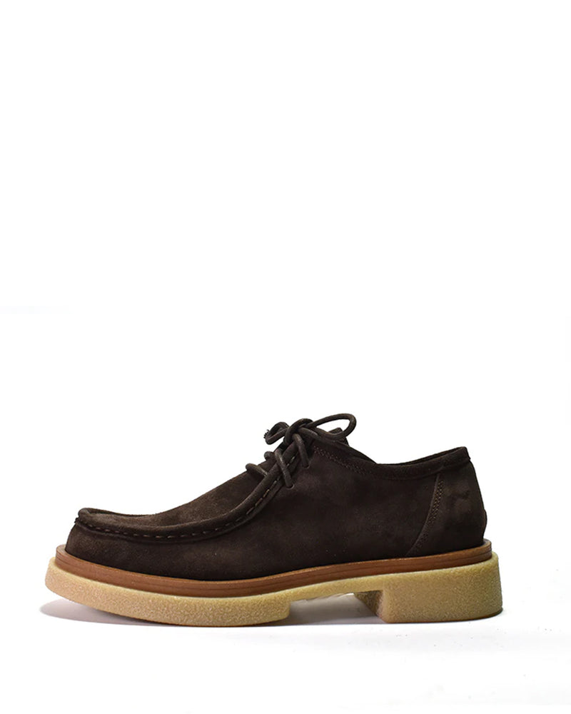 Maya Lug Sole Walabee | Chocolate