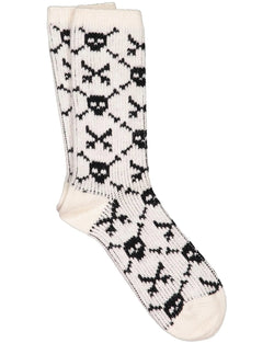 Bonnie Cashmere Blend Skull OS | Cream