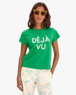 Classic Tee Deja Vu | Grass with Cream