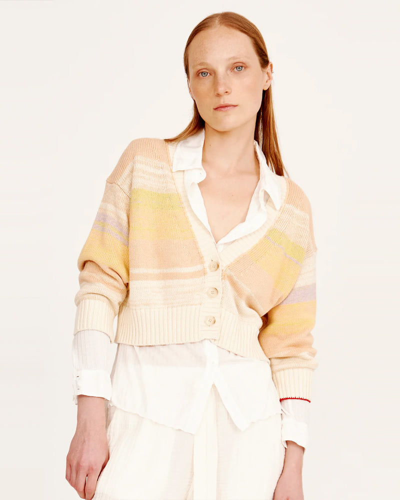 Gower Cardigan | Yellows