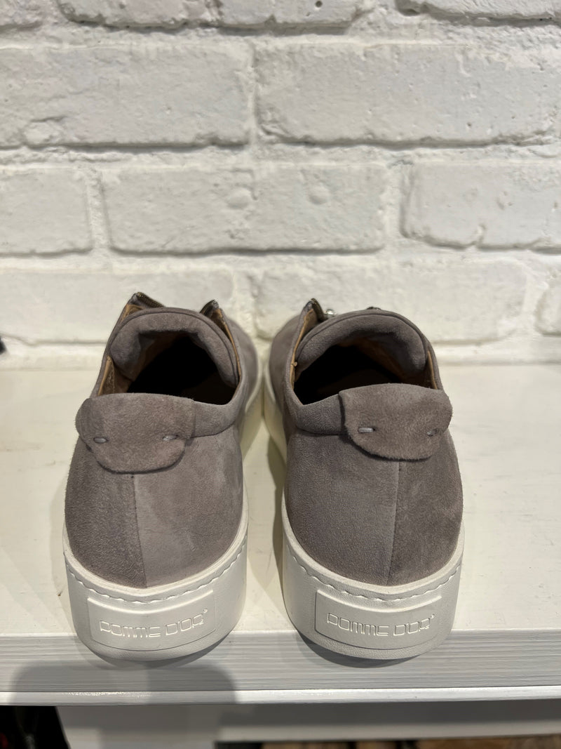 Zipper Sneaker | Warm Grey