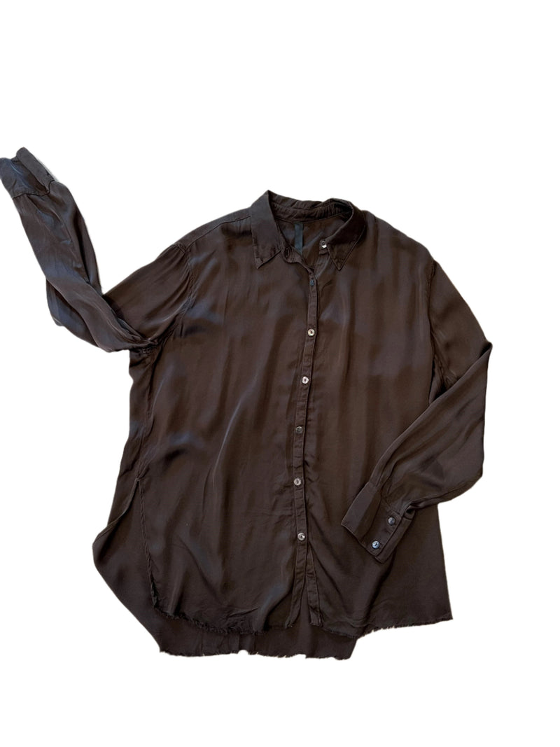 Capri Shirt | Chocolate