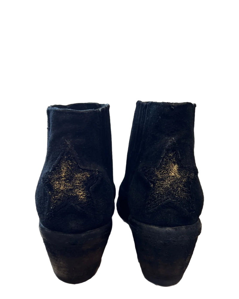 Joan Boot With Star | Black