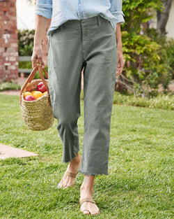 Kinsale Performance Linen Pant | Rosemary