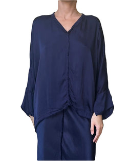 Layla Blouse | Midnight